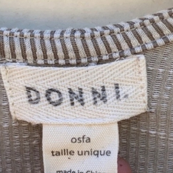 Anthropologie Donni Women's Ribbed Slouchy Open Cardigan - Picture 7 of 8